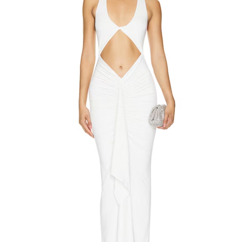 superdown White Maxi Dress